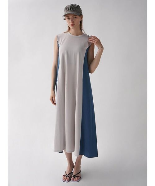 ワンピース COLOR SCHEME SLEEVELESS ONE-PIECE : ZOZOTOWN Yahoo!店