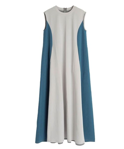 ワンピース euw code motif sleeveless one-piece ワンピース COLOR SCHEME SLEEVELESS ONE-PIECE : ZOZOTOWN Yahoo!店