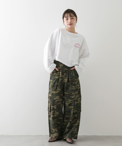 「SENSE OF PLACE by URBAN RESEARCH」 カーゴパンツ SMALL ベージュ レディース