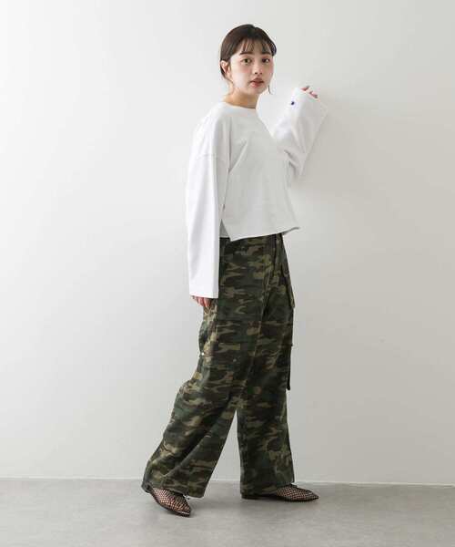 「SENSE OF PLACE by URBAN RESEARCH」 カーゴパンツ SMALL ベージュ レディース