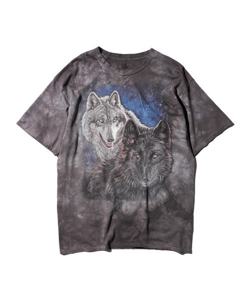tシャツ LIQUID BLUE リキッドブルー / ”TIE DYE”TEE アニマル 猫柄