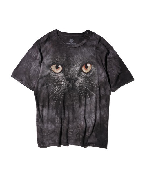 tシャツ LIQUID BLUE リキッドブルー / ”TIE DYE”TEE アニマル 猫柄
