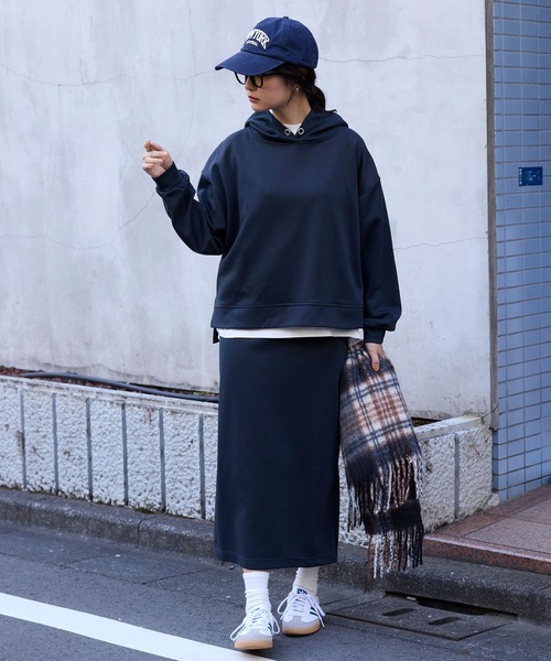 新品未使用☆archivio ダンボールスウェットスカート ダンボール Iライン スカート ( セットアップ 可)