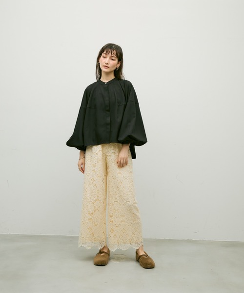 meer. balloon sleeve blouse バルーンスリーブブラウス ブラウス シャツ Balloon sleeve voluminous shirt / バルーンスリーブ