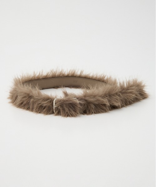 SLY ベルト FAUX FUR BELT フォー ファー 秋服 レディース