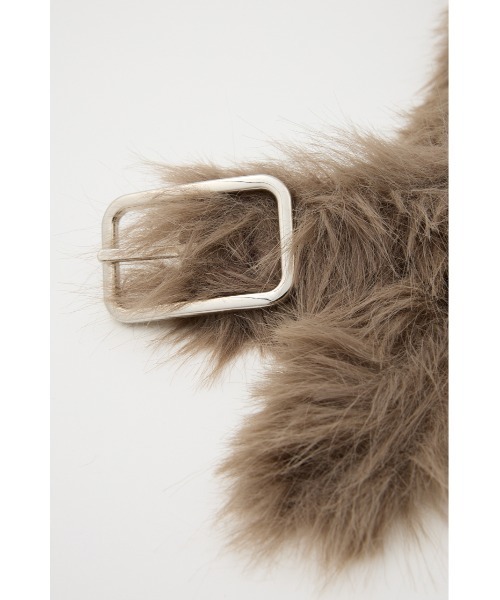 ファー付きベルト SLY ベルト FAUX FUR BELT フォー ファー 秋服 レディース