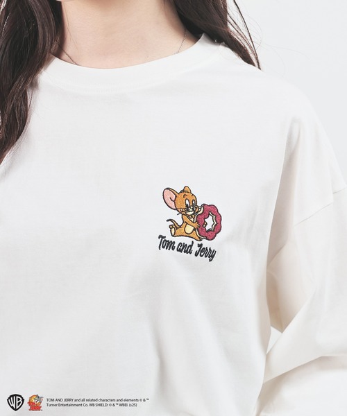 Honeys（ハニーズ） tシャツ トムとジェリー／ゆるT レディース