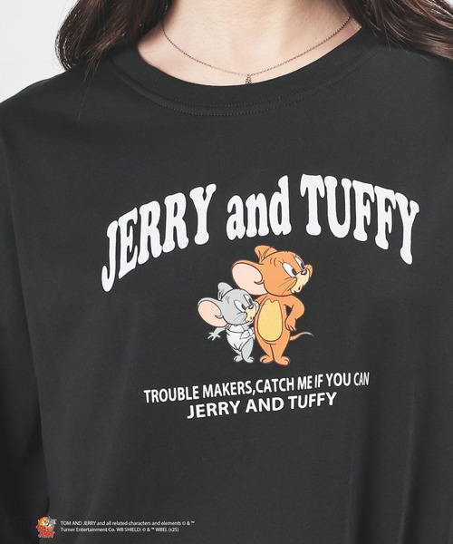 Honeys（ハニーズ） tシャツ トムとジェリー／ゆるT レディース