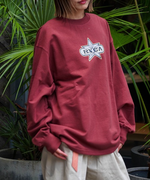 RVCA（ルーカ） tシャツ メンズ STAR SMASH LT ロンT 「2025年秋冬
