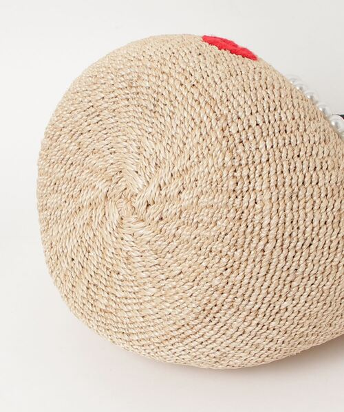 「a-jolie」 かごバッグ MEDIUM アイボリー レディース_画像3