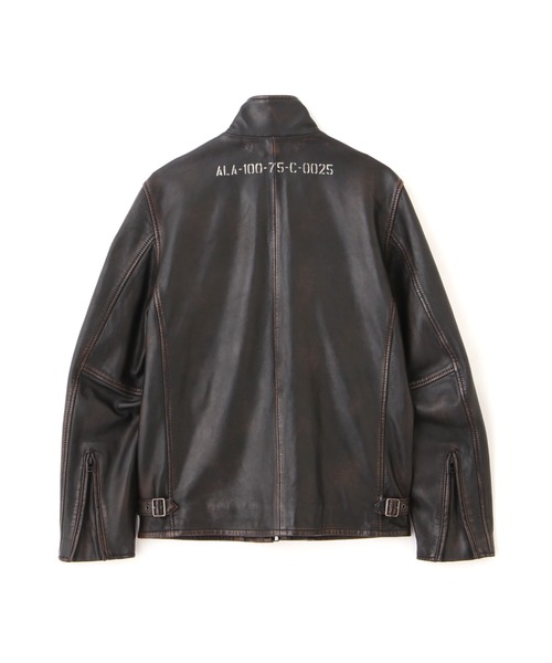 AVIREX 革ジャン ライダース SHEEP SKIN STAND RIDERS JACKET
