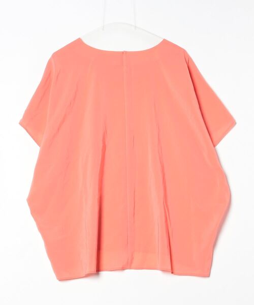 「INDIVI」 半袖ブラウス 19 オレンジ レディース_画像2