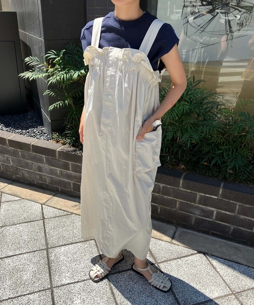 KBF（ケービーエフ） ノースリーブワンピース ONE チャコールグレー