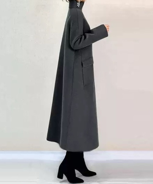 CADBURY（キャドバリー） ワンピース ハイネックポケット付Aライン