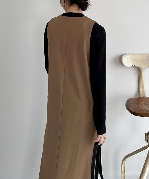 ドゥ アルシーヴ（Doux archives）/ニットＳＥＴジャンスカ DOUX ARCHIVES（ドゥアルシーヴ） ジャンパースカート ニットSET