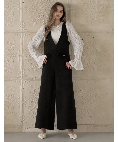 me⭐︎AMERI⭐︎オールインワン美品Sサイズ MEISM（ミズム） オールインワン 「MEISM by Re:EDIT」「2025AW