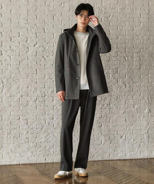 THE SHOP TK コート ジャケット ON/OFF対応 ウーリック スタンド