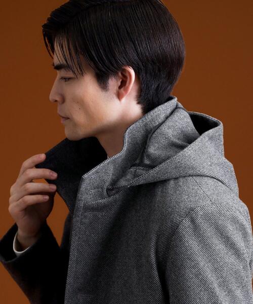 THE SHOP TK コート ジャケット ON/OFF対応 ウーリック スタンド