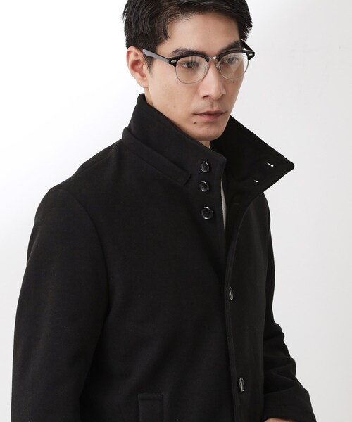 THE SHOP TK コート ジャケット ON/OFF対応 ウーリック スタンド