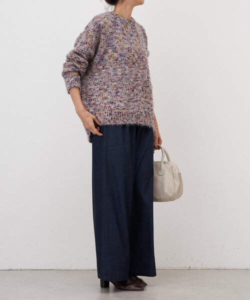 BEARDSLEY（ビアズリー） 長袖ニット FREE グレー レディース