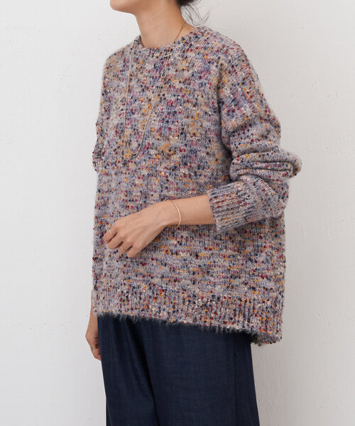 BEARDSLEY（ビアズリー） 長袖ニット FREE グレー レディース