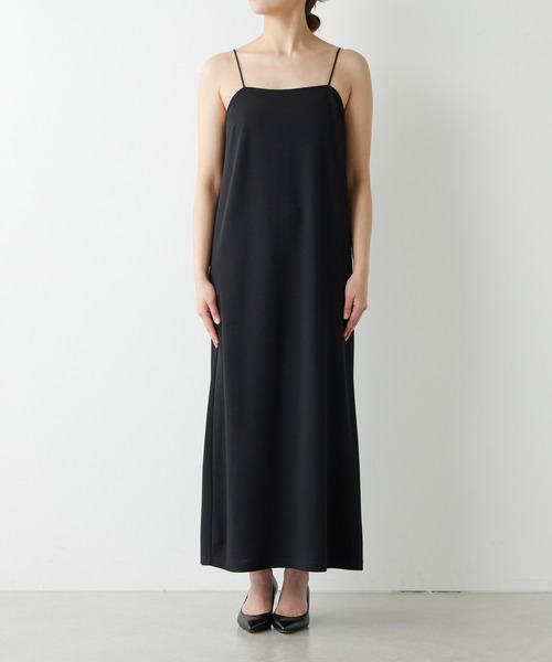 ガリャルダガランテディープキャミソールワンピース ブラック GALLARDAGALANTE（ガリャルダガランテ） キャミソールワンピース 1