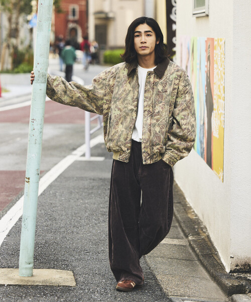 FREAK'S STORE（フリークスストア） パンツ ワイドシルエット ブリーチ