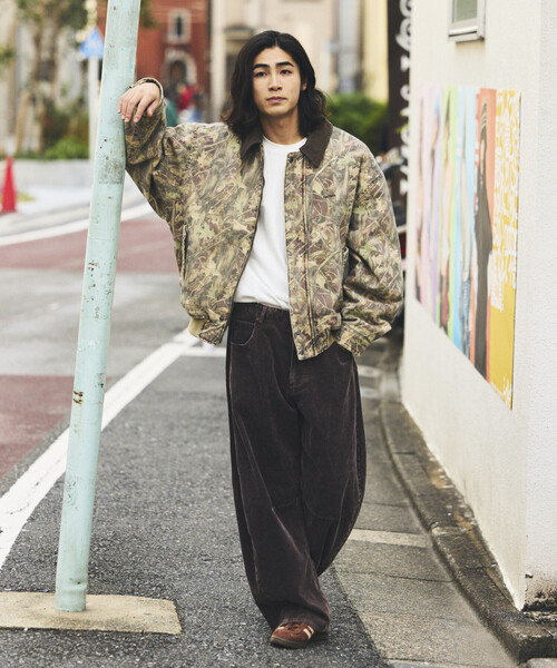 FREAK'S STORE（フリークスストア） パンツ ワイドシルエット ブリーチ