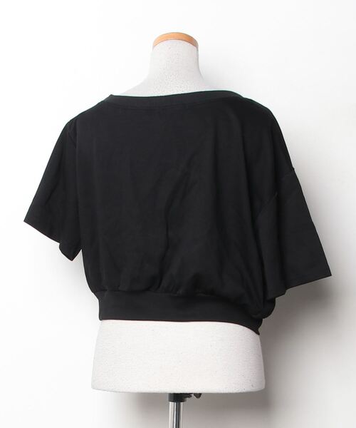 「non-hedge」 半袖Tシャツ FREE ブラック レディース_画像2