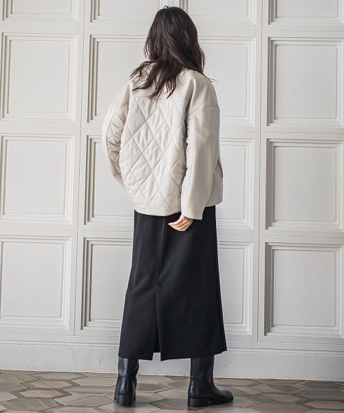 MAYSON GREY ブルゾン アウター ダンボール×キルティングミドルノー