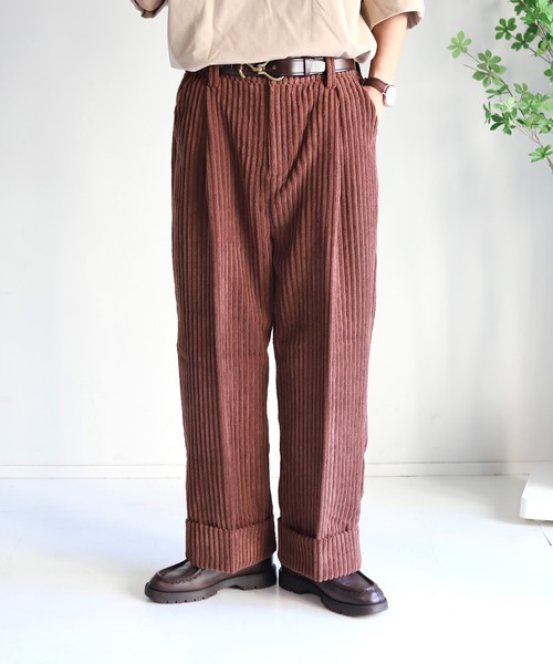「WONDER WONDER」 コーデュロイパンツ M グレー メンズ 再入荷】WONDER MOUNTAIN ATHLETIC CLUB(ワンダーマウンテン アスレチック クラブ) 