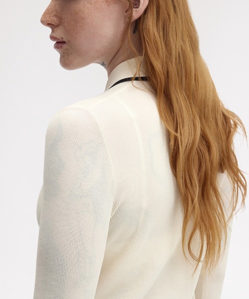 FRED PERRY（フレッドペリー） ポロシャツ ポロ Rib Knitted Polo