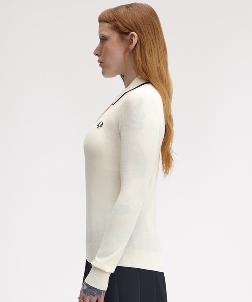 FRED PERRY（フレッドペリー） ポロシャツ ポロ Rib Knitted Polo