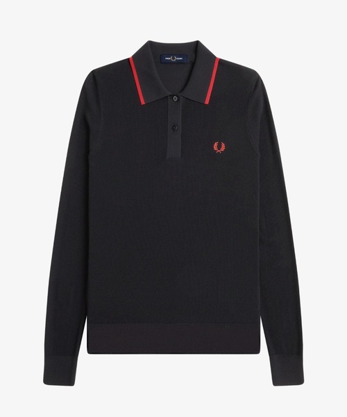 FRED PERRY（フレッドペリー） ポロシャツ ポロ Rib Knitted Polo