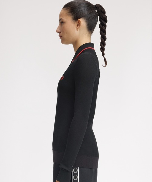FRED PERRY（フレッドペリー） ポロシャツ ポロ Rib Knitted Polo
