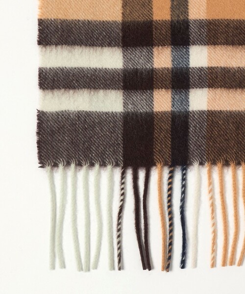 (新品)UNITED ARROWS カシミヤマフラー BEAUTY＆YOUTH UNITED ARROWS マフラー カシミヤ チェック マフラー