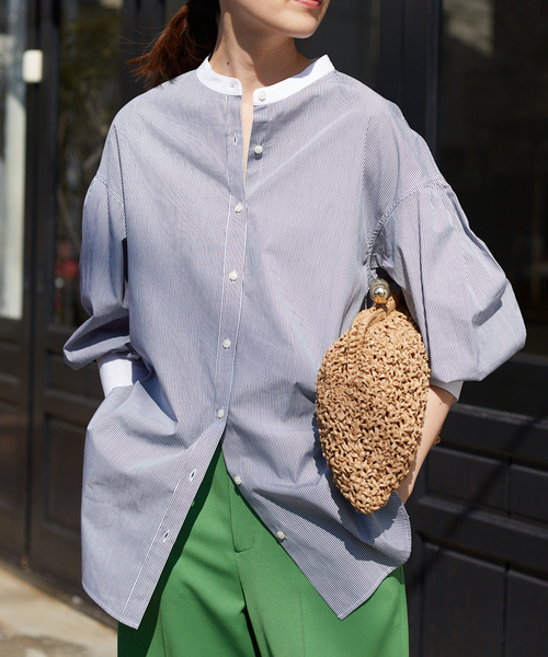 新品　SLOBE IENA 　長袖ブラウス　Freeサイズ SLOBE IENA（スローブイエナ） 長袖ブラウス FREE ホワイト レディース