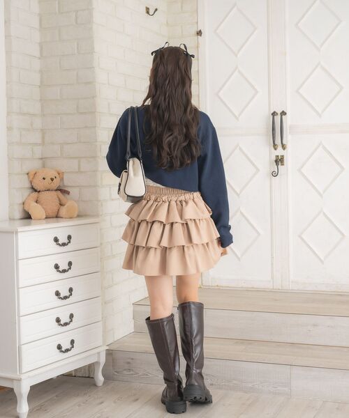 Emsexcite（エムズエキサイト） カーディガン ビジューロゴNTカーデ