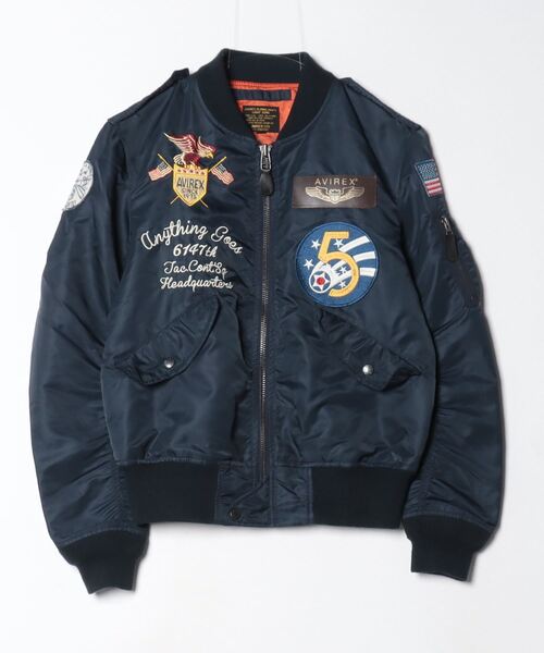 AVIREX（アヴィレックス） ブルゾン MEDIUM ネイビー メンズ
