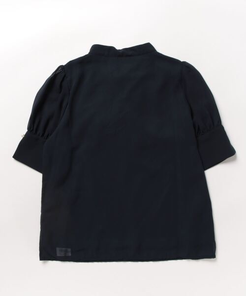 「SWINGLE」 半袖ブラウス MEDIUM ブルー系その他 レディース_画像2