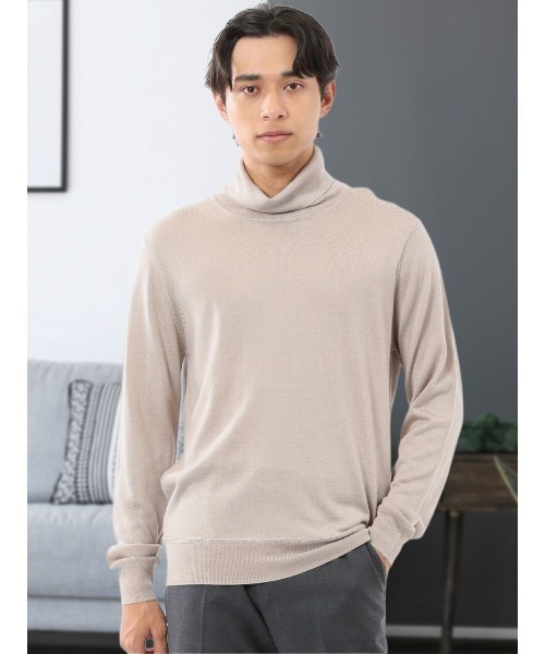 TAKA-Q（タカキュー） セーター ニット 「ウォッシャブル ウール混