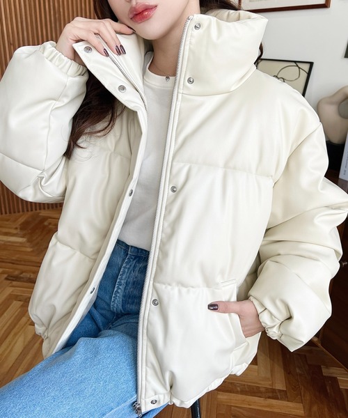 「moment+」 ブルゾン M シルバー レディース_画像9