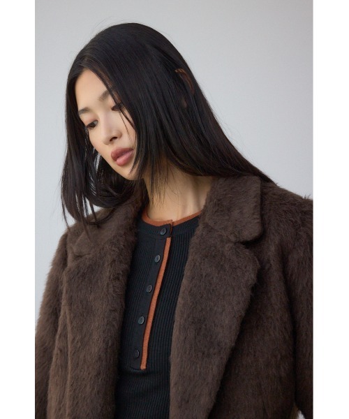 ス*ク様 お値下げ 新品 LXL BLK ウールシャギージャケット and wa ス*ク様 お値下げ 新品 LXL BLK ウールシャギージャケット and wa