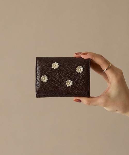 Hashibami（ハシバミ） 財布 「HASHIBAMI」スモールフラワー ミニ