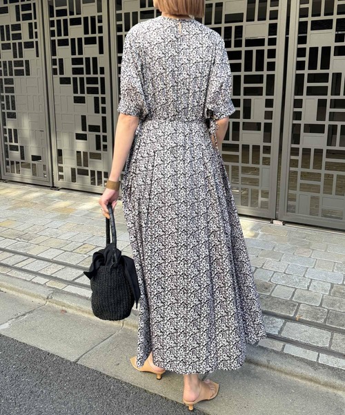 「Audrey and John Wad」 半袖ワンピース FREE レッド レディース_画像9