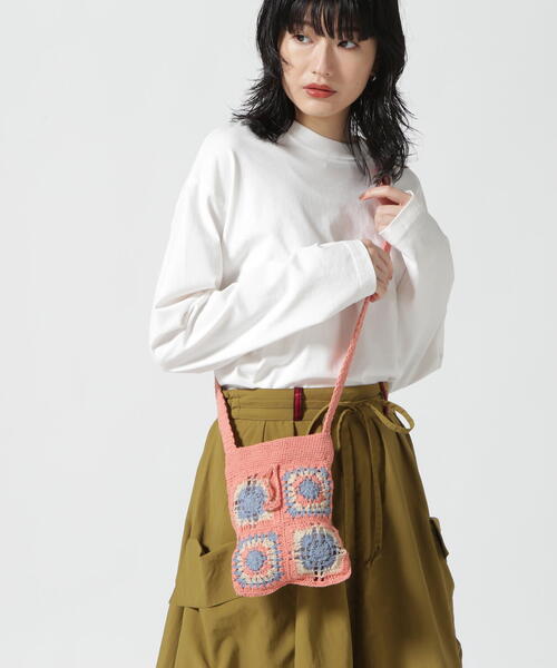 「ROYAL FLASH」 ショルダーバッグ F ピンク レディース_画像2