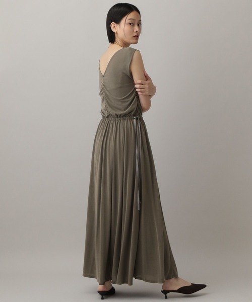 「A part by」 半袖ワンピース FREE チャコールグレー レディース_画像9