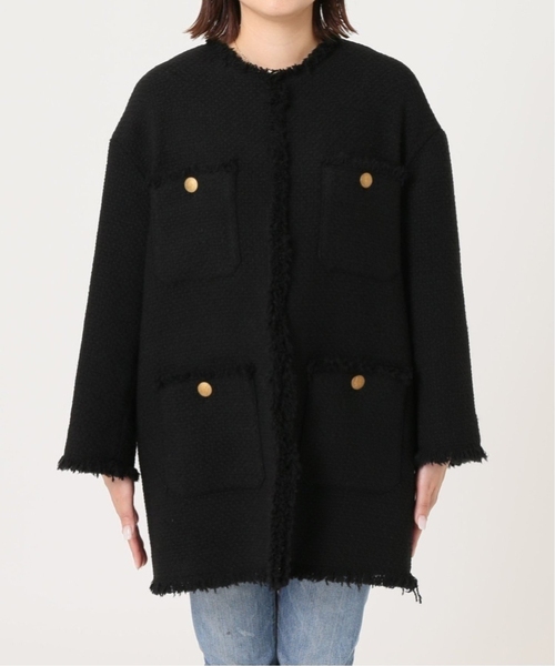 JOURNAL STANDARD L’ESSAGE ツイードジャケット JOURNAL STANDARD L'ESSAGE｜【SP】GIOLICAツイードWIDEジャケット