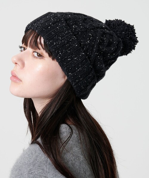 BEAUTY＆YOUTH UNITED ARROWS ニット帽 ニットキャップ ネップ