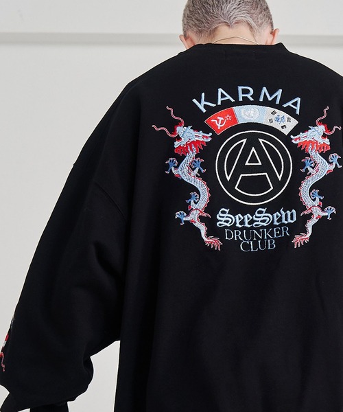 SeeSew トレーナー スウェット 「UNISEX」ORIENTAL EMBROIDERY SWEAT